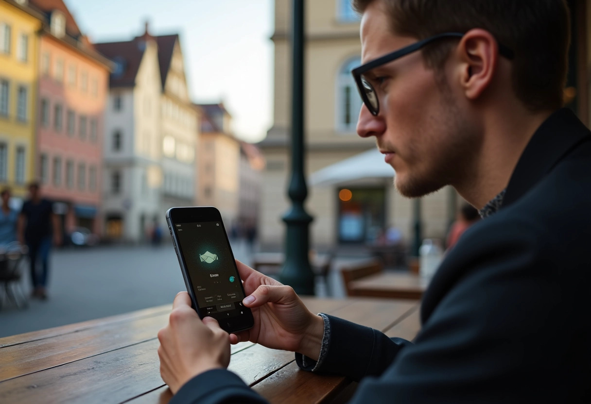 courrier électronique smartphone